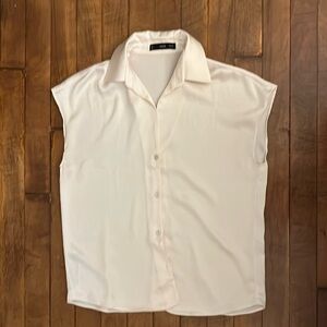 Mango sleeveless blouse